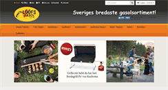 Desktop Screenshot of loofsgasol.se